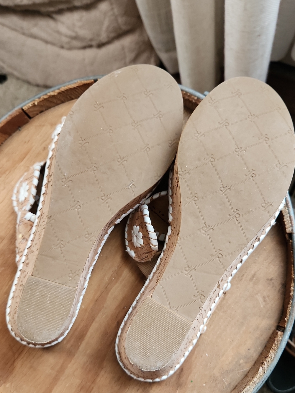 Jack Roger's Wedge Sandals Size 7M - Picture 10 of 12